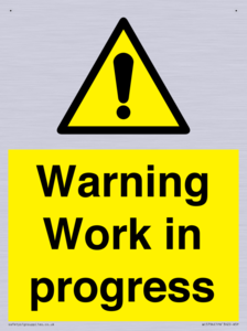 Warning Work in progress